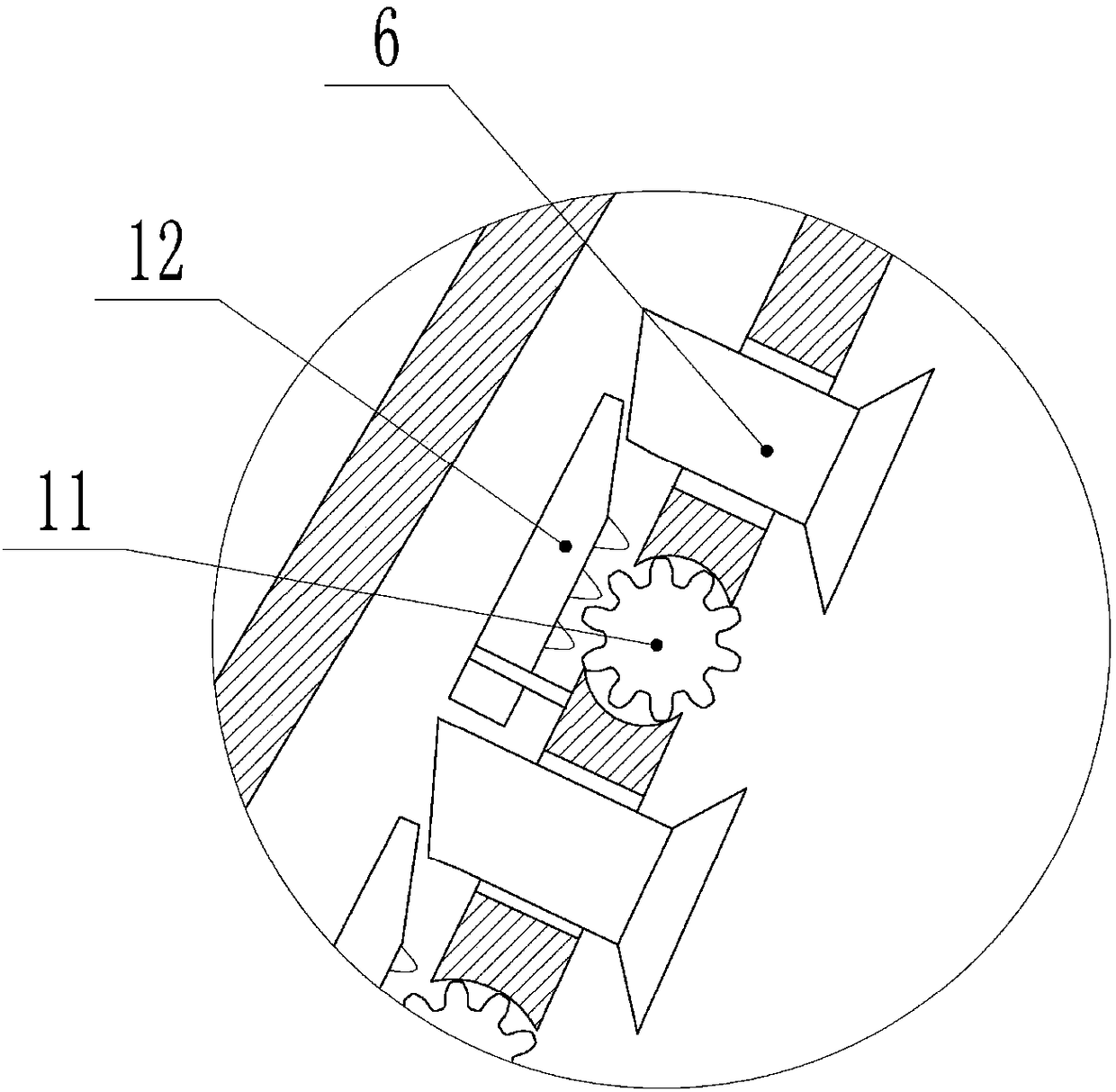 Industrial conveying robot