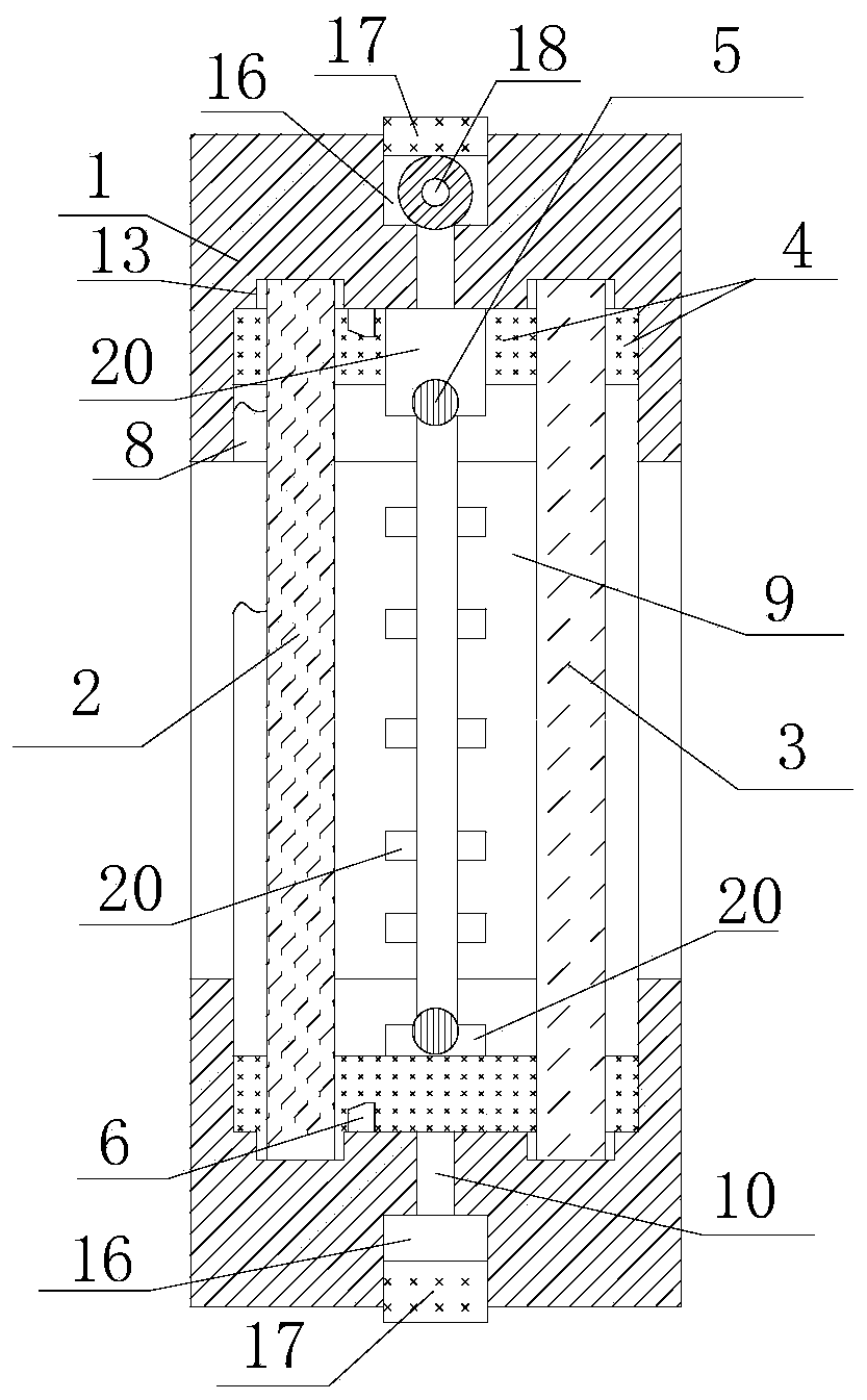 Shake incubator controllable door heating system and dredging method