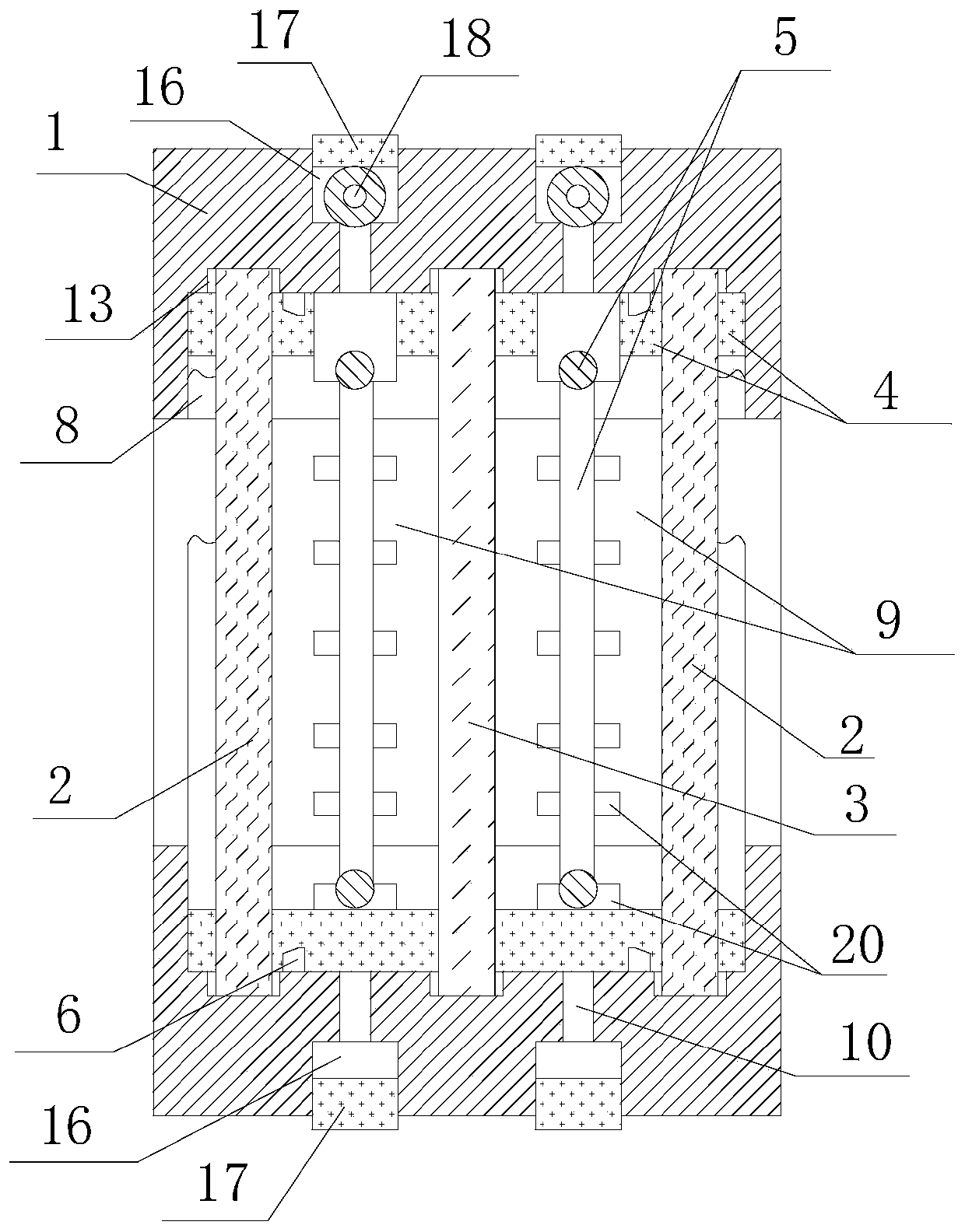 Shake incubator controllable door heating system and dredging method