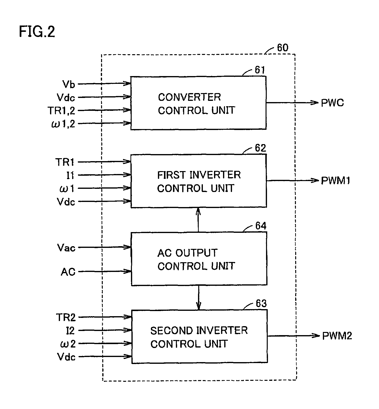 AC voltage output apparatus and hybrid vehicle including the same
