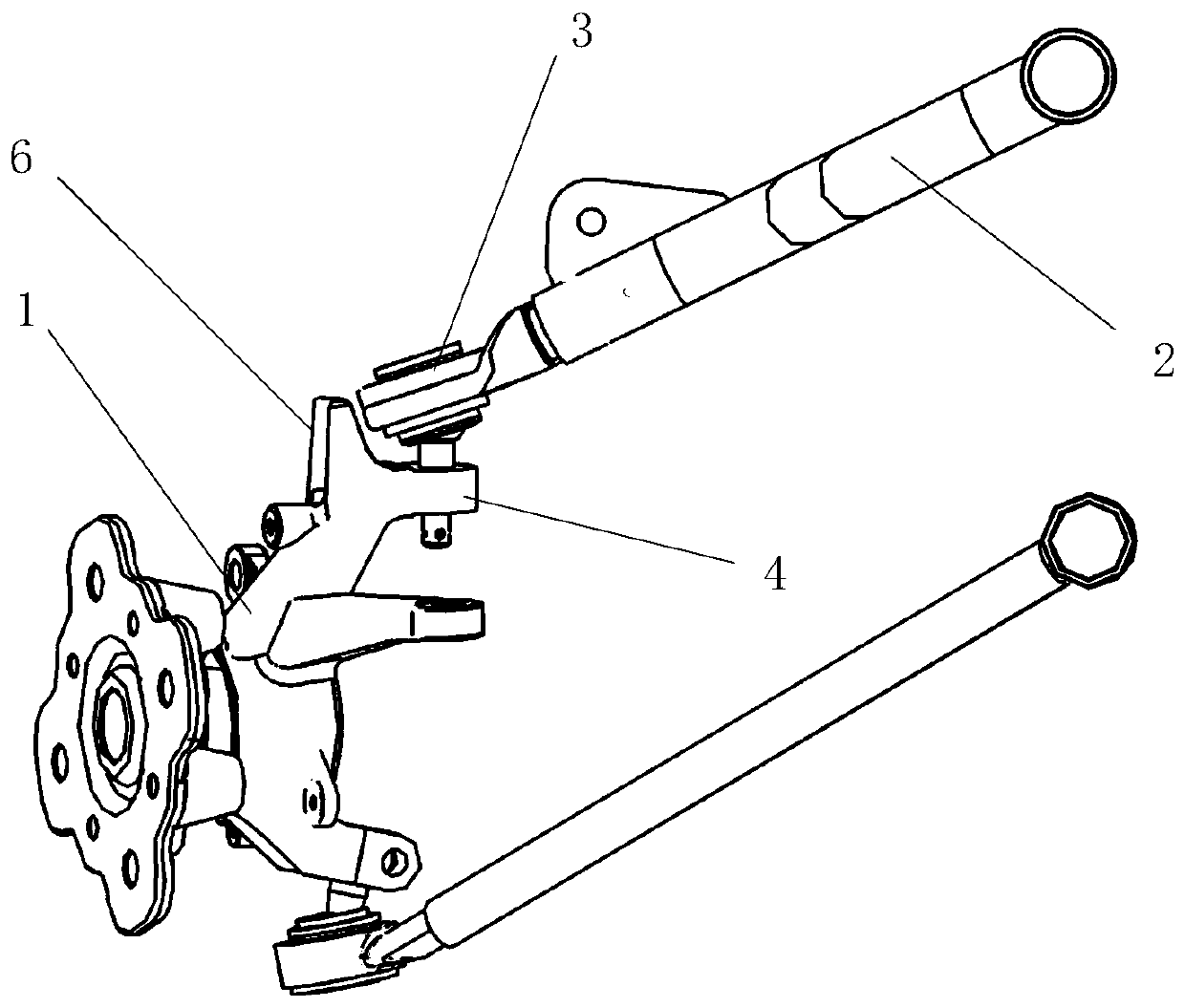 All-terrain vehicle and all-terrain vehicle steering limiting structure