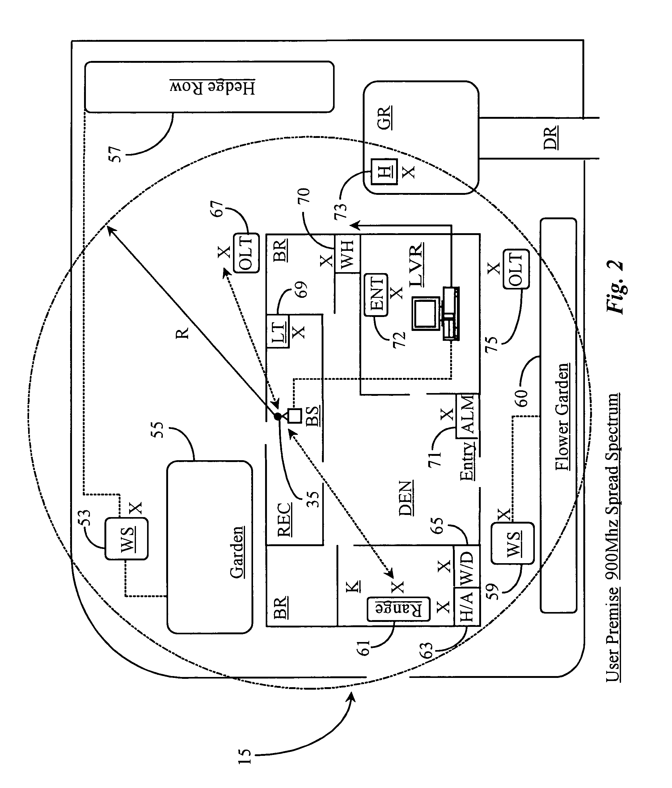 Method and apparatus for a distributed home-automation-control (HAC) window