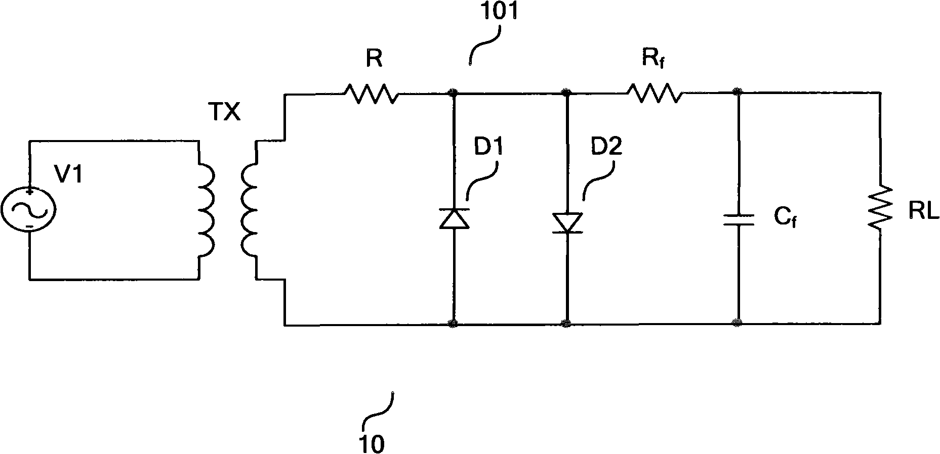 Voltage limiting device