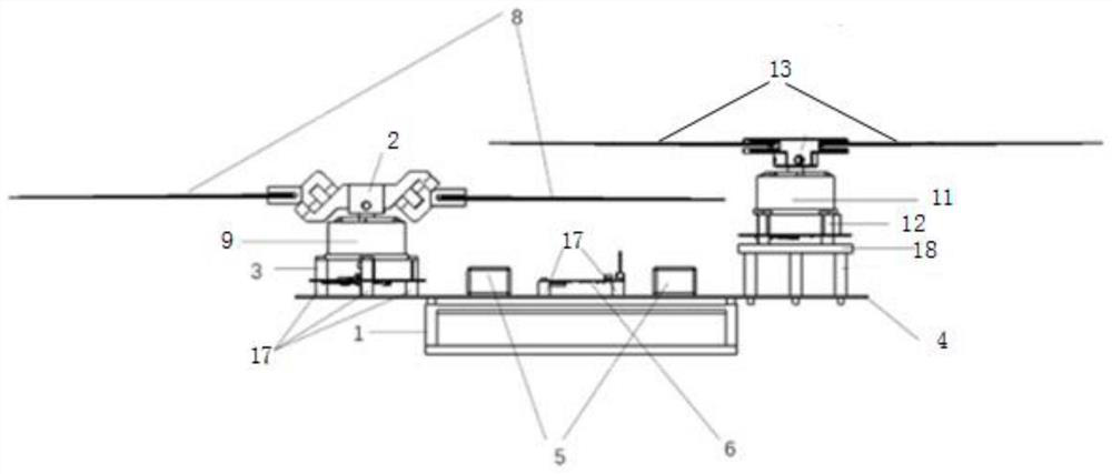 Miniature tandem reversal dual-rotor aircraft