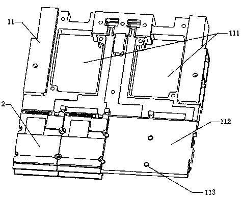 Mounting module composed of LTCC component and structure cavity