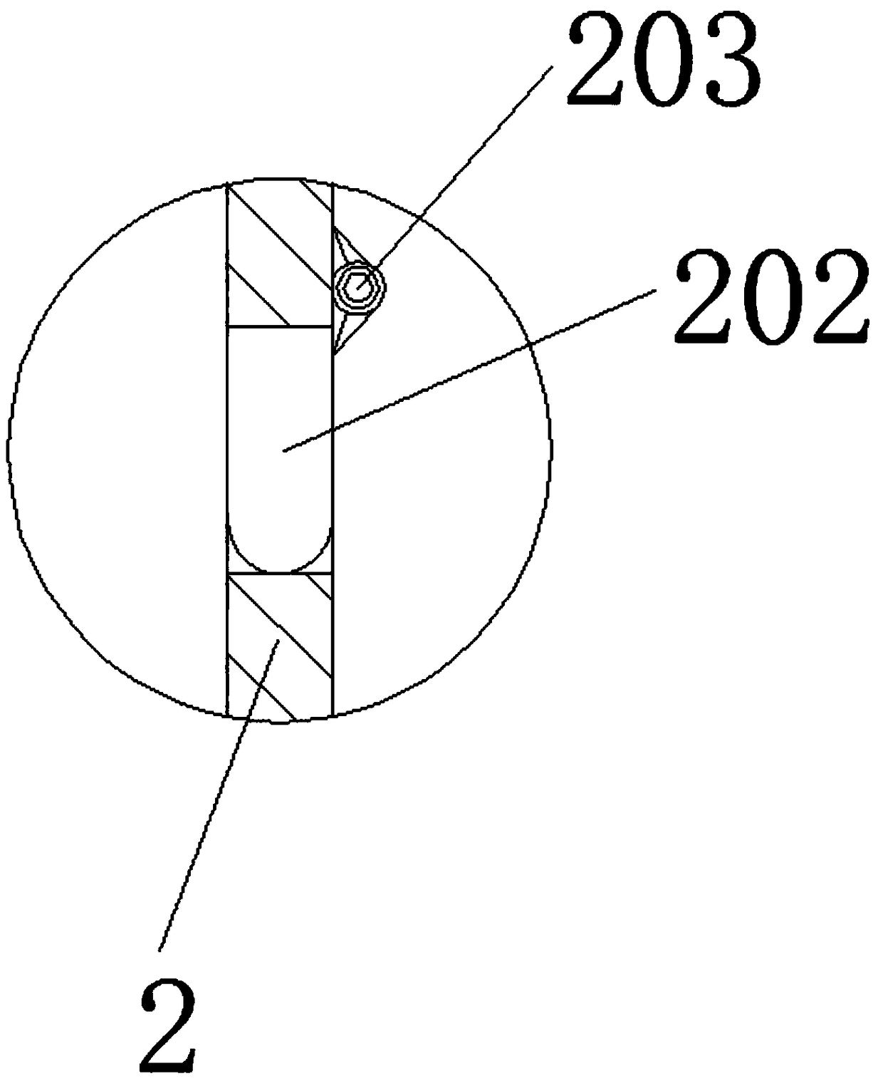 Cervical drug administration device for gynecological treatment