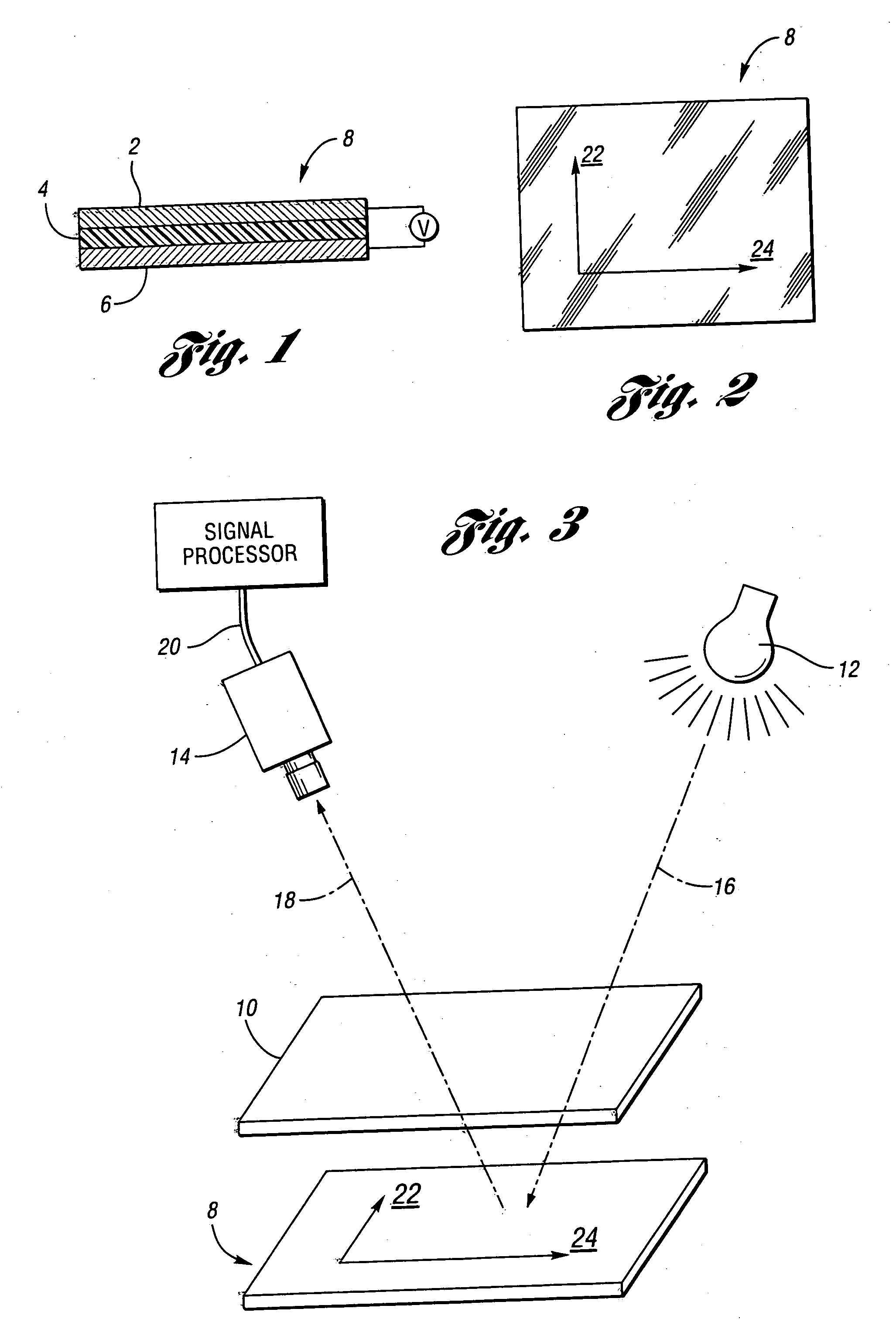 Method and system for automatically inspecting a display including a layer of liquid crystal material