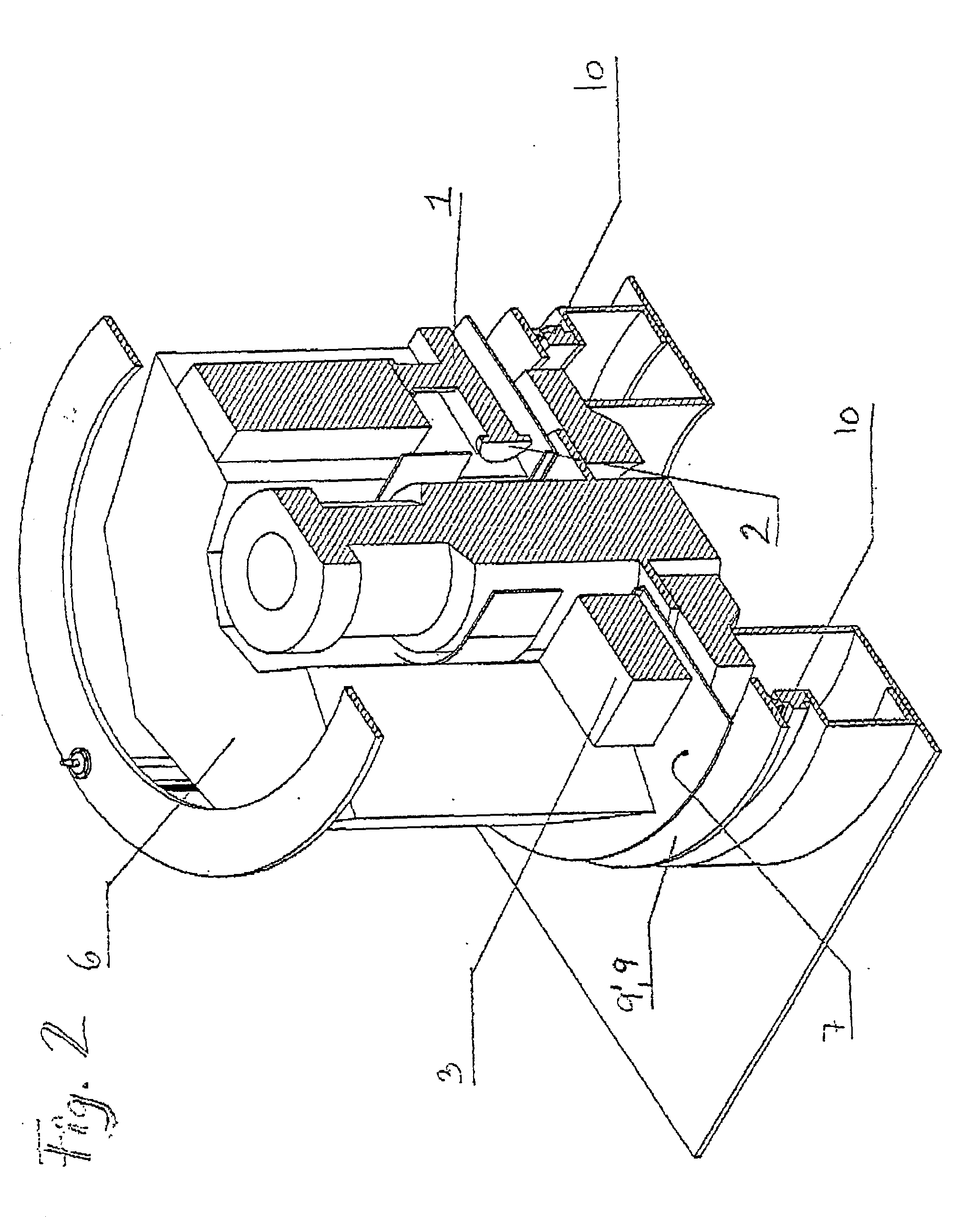 Device and method for tomography and digital x-ray radiography of a flexible riser