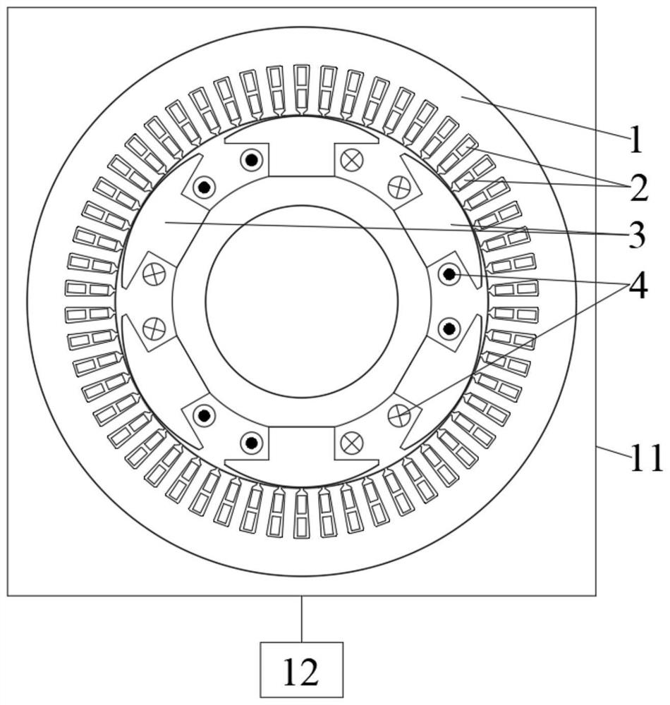 Alternating current excitation transformation method and system of grid-connected direct current excitation synchronous generator set