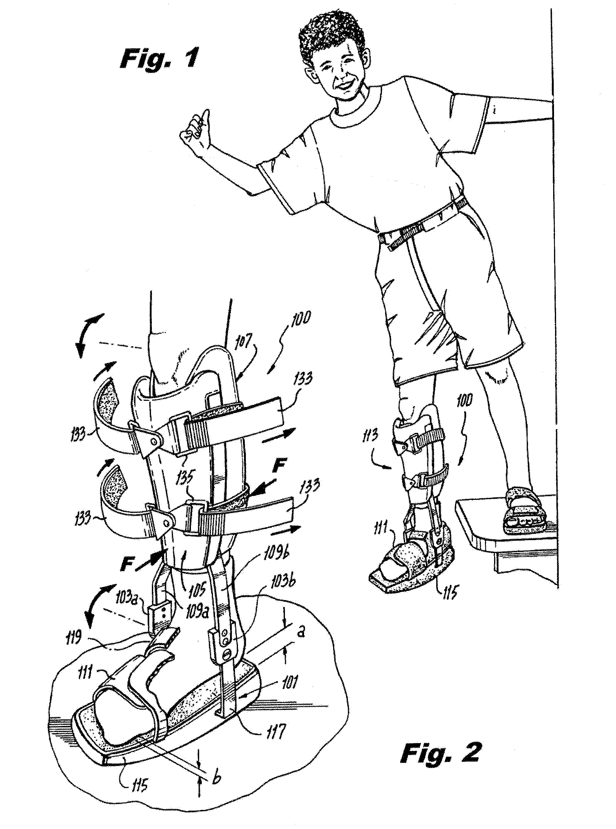 Orthotic Assembly for Selectively off-Loading a Weight-Bearing Joint