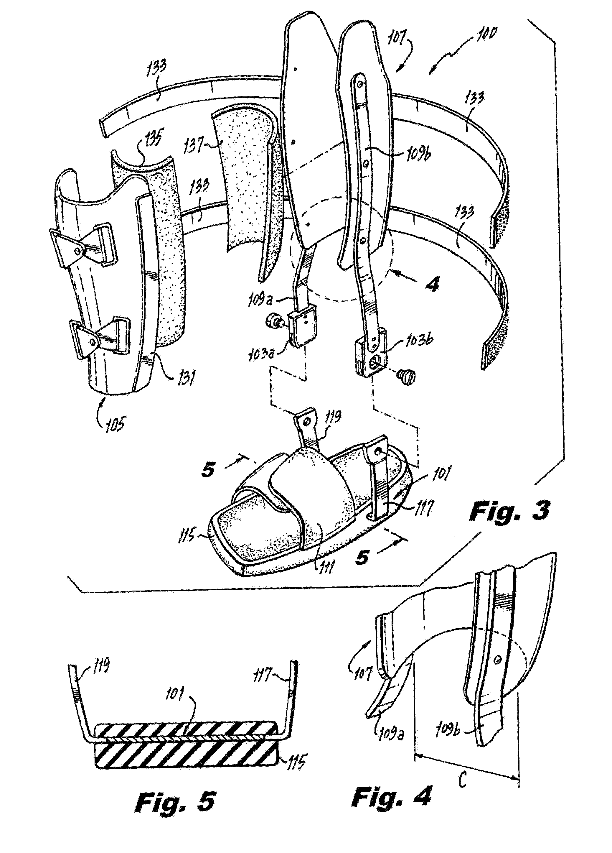 Orthotic Assembly for Selectively off-Loading a Weight-Bearing Joint