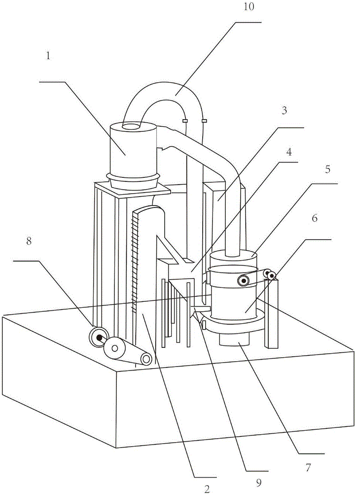 Powder mill used for freeze-dried fruit powder