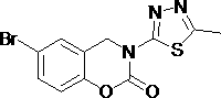 3-(1,3,4- thiadiazole)-1,3-benzooxazine-2-acetone compounds and application thereof
