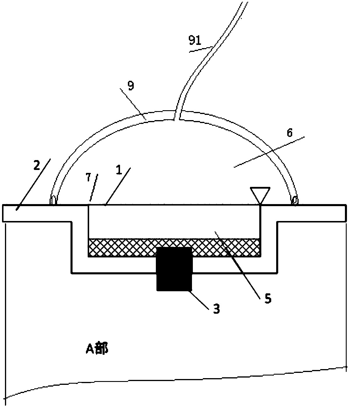 Sealing performance detection method for battery liquid injection port sealing structure