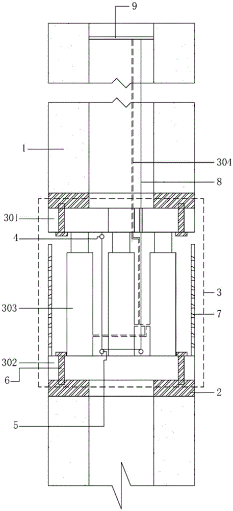 A combined phc pipe pile that reduces negative frictional resistance