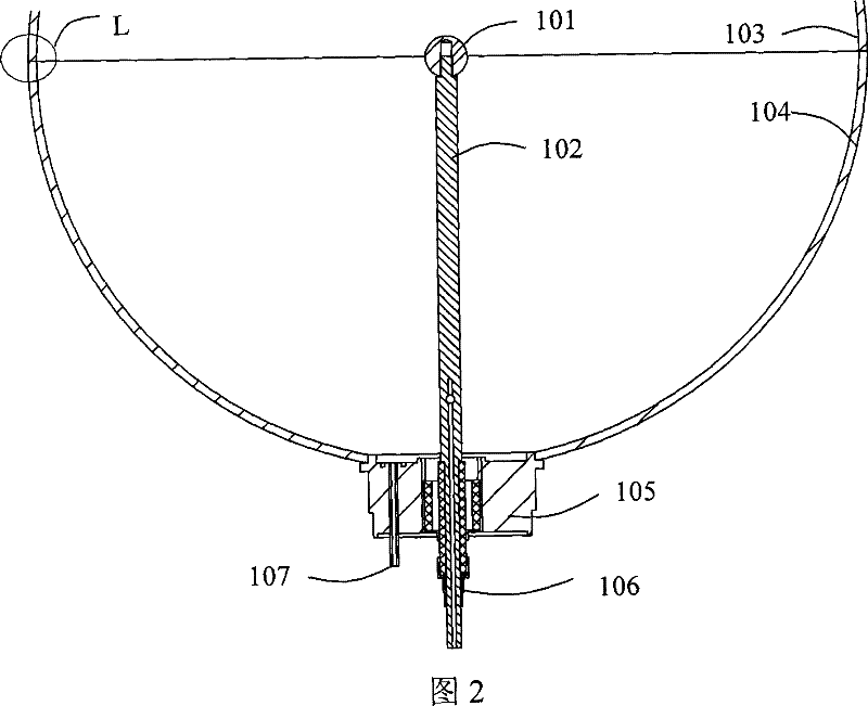 Detector device used for radiation monitoring