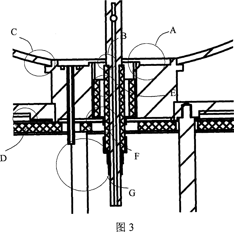Detector device used for radiation monitoring