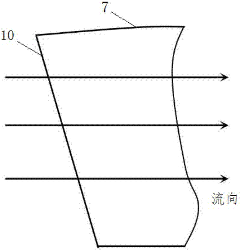 Centrifugal compressor inlet guide blade structure with low flow losses under prewhirl condition