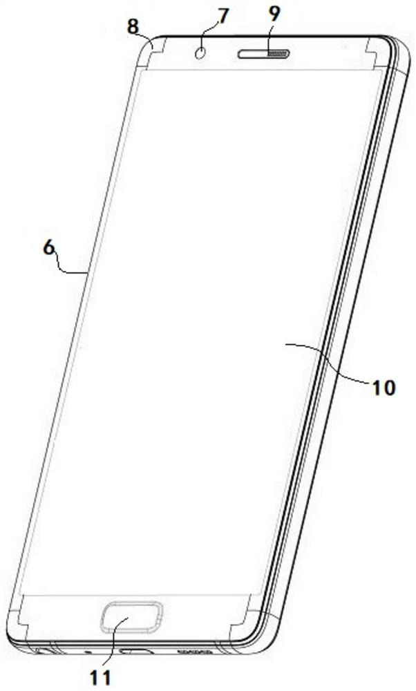 Preparation method of plastic mobile phone front cover