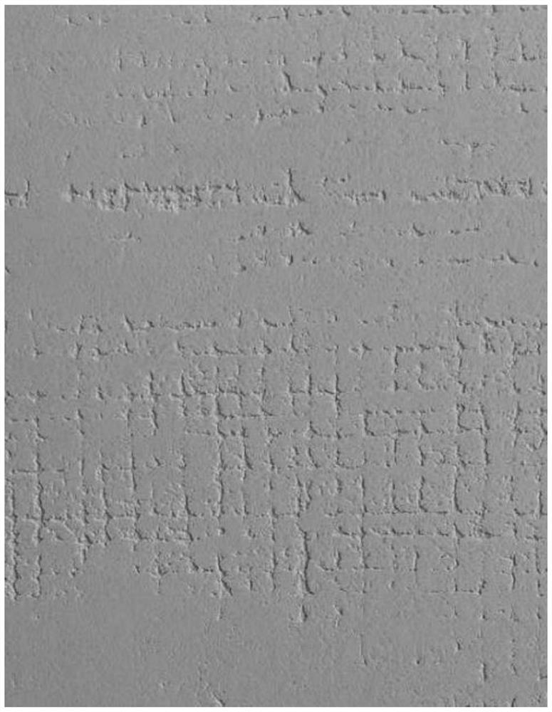 Sand-containing glaze coating as well as preparation method and application thereof