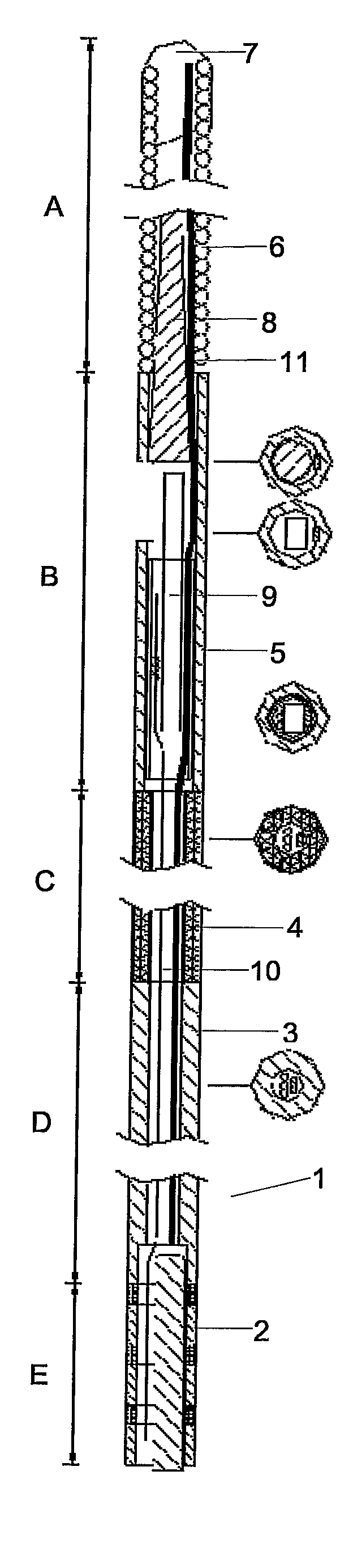 Sensor and guide wire assembly