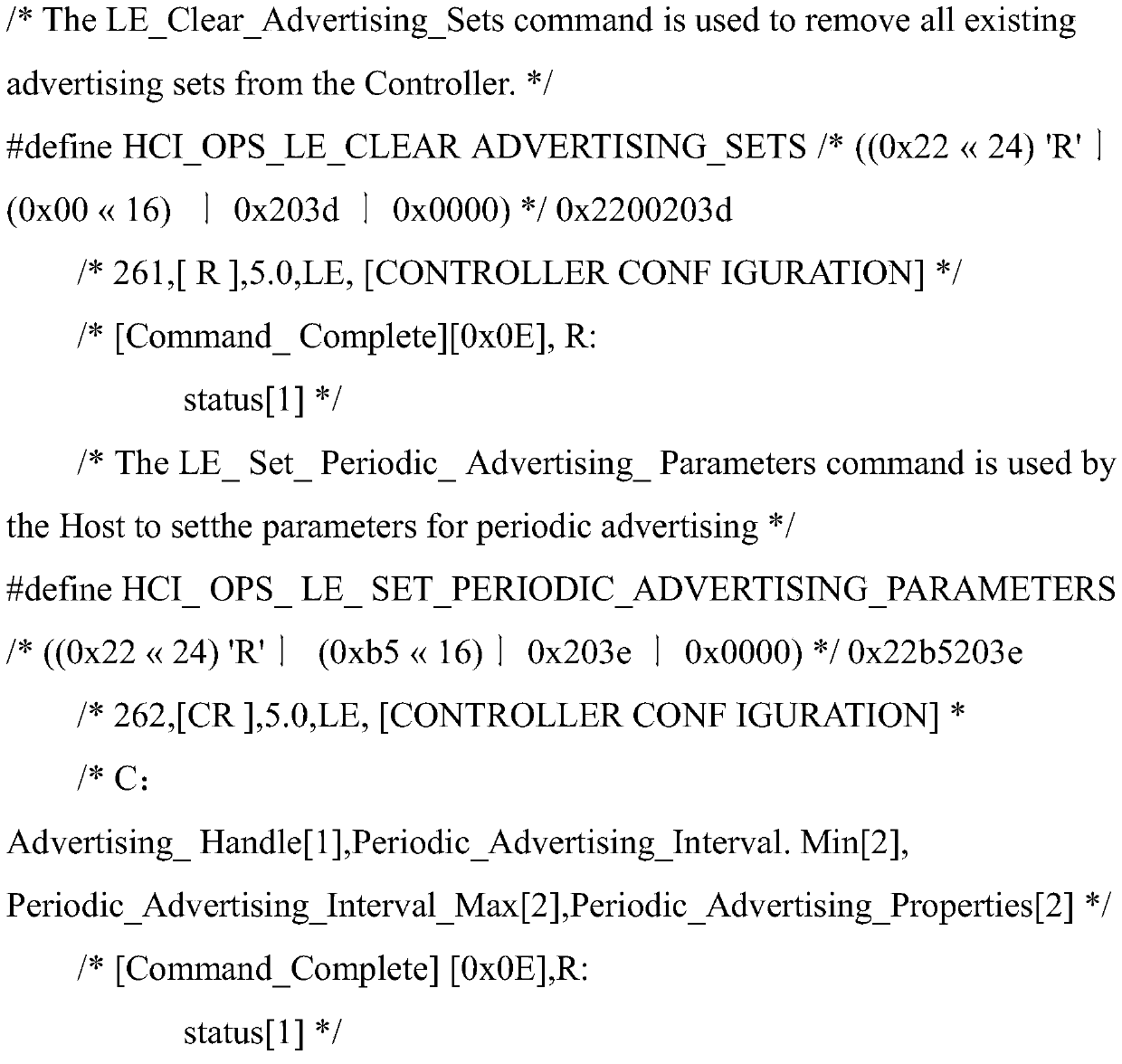 HCI code secondary generation method