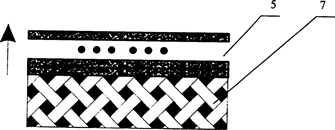 Gas diffusion layer for fuel cell and its preparation method