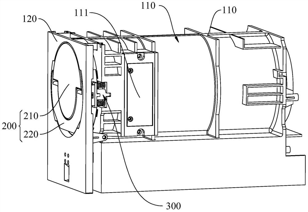 Filter element device and water purification equipment