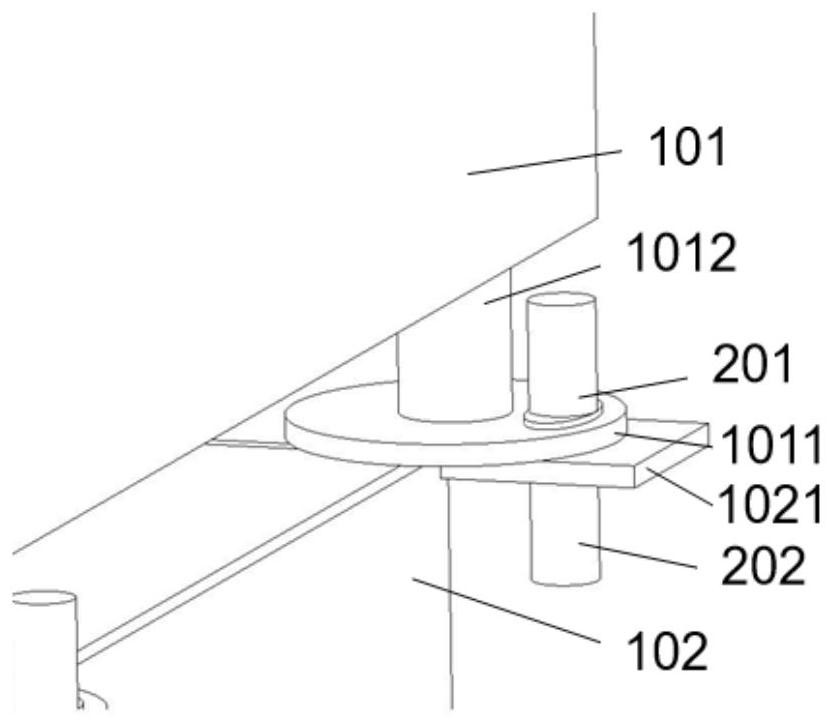 Point-type separation satellite and rocket butt joint structure