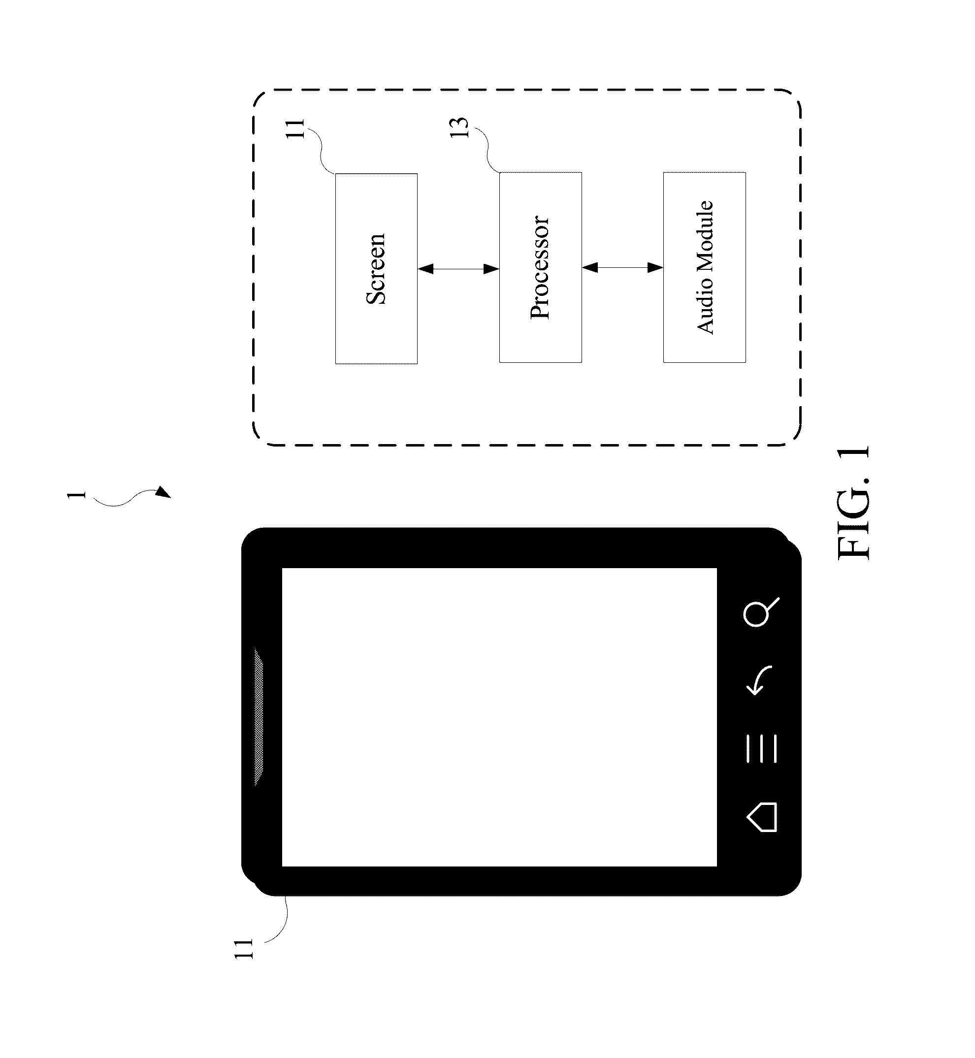 Electronic device and music visualization method thereof