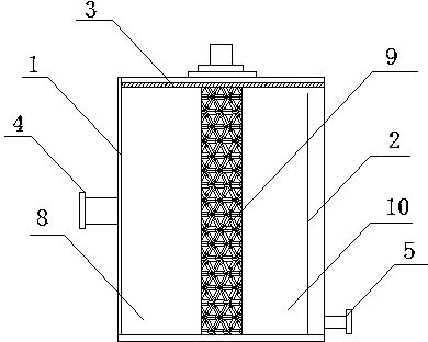 Device and method for bituminous concrete hydraulic fracture testing