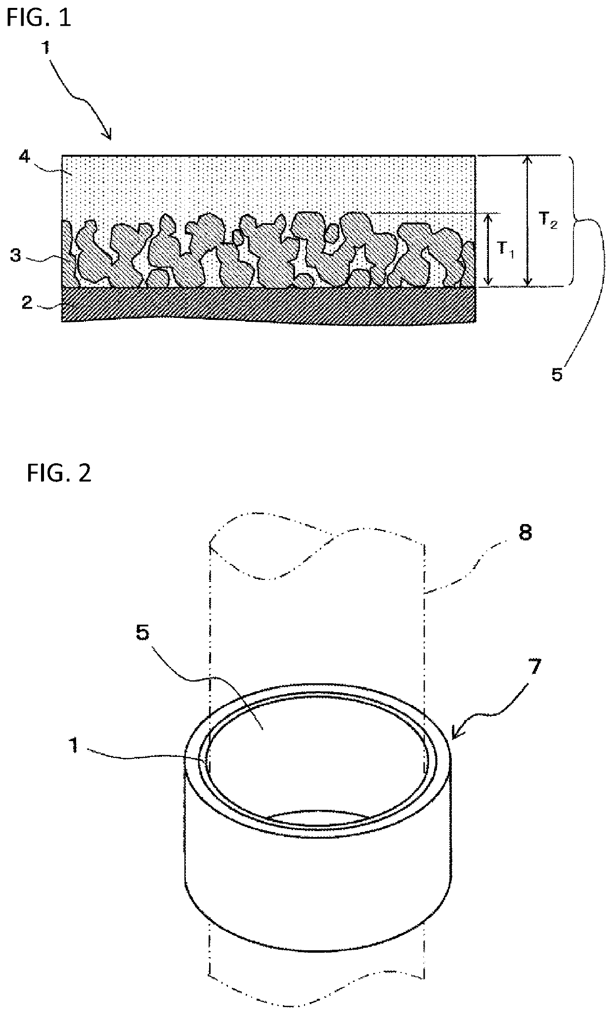 Sliding member and bearing