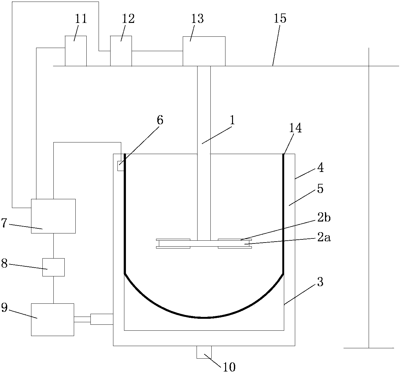 Coating material stirring apparatus with cooling structure