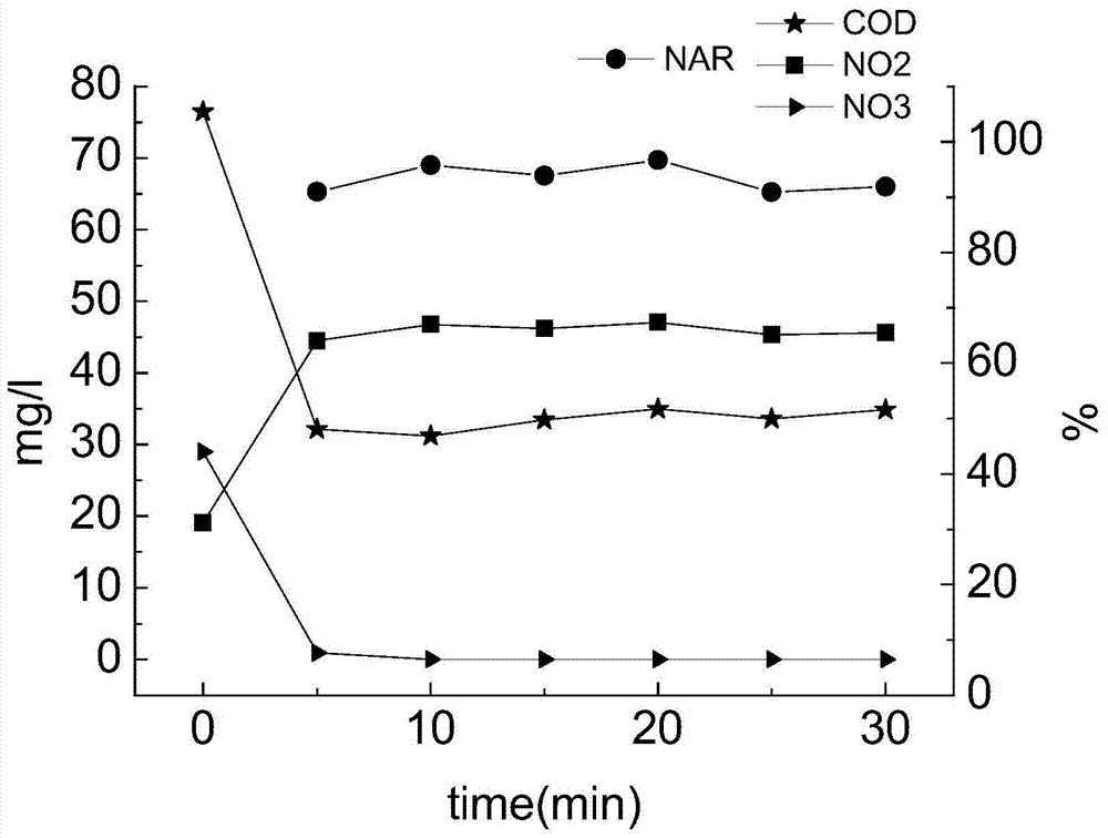 Methods for maximum nitrite accumulation during denitrification