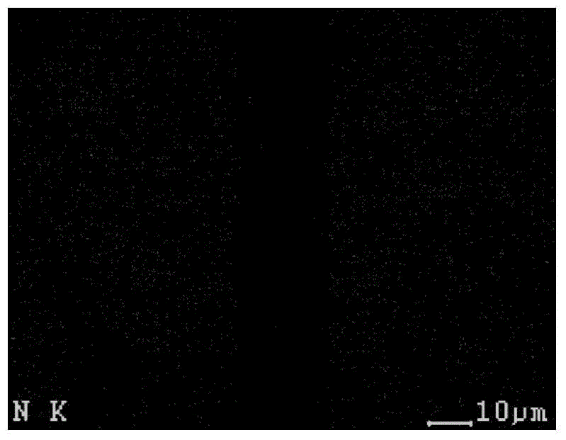 Nitrogen-doped mesoporous carbon catalyst for wastewater degradation as well as preparation method and application thereof