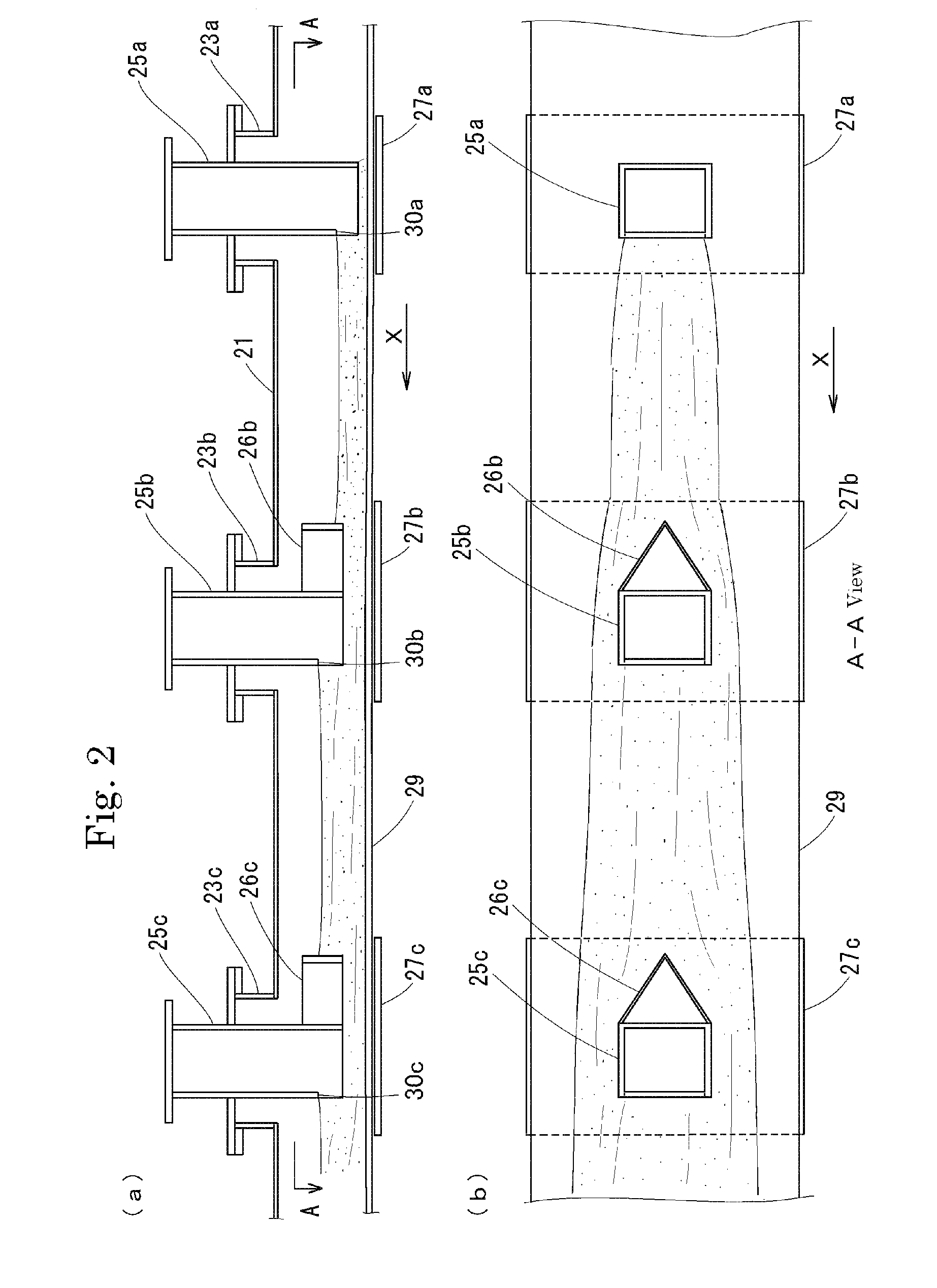 Equipment for discharging a fixed amount of a particulate body