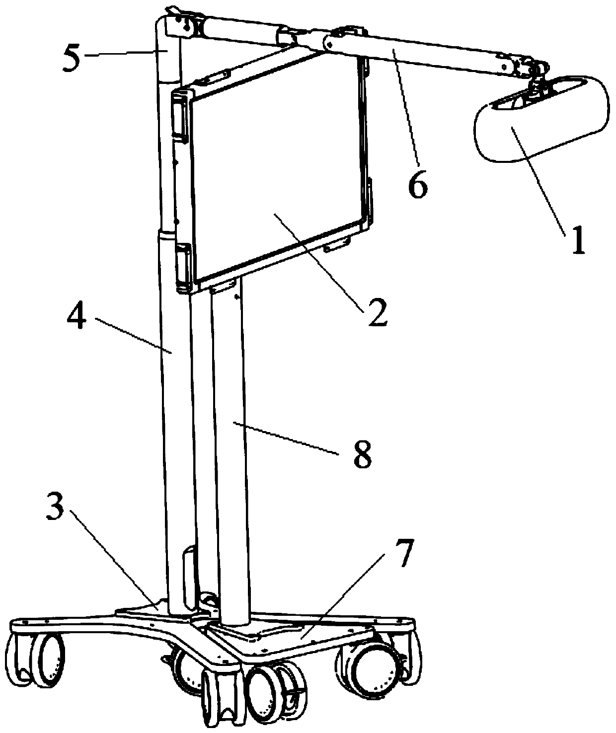 Support adjustment device