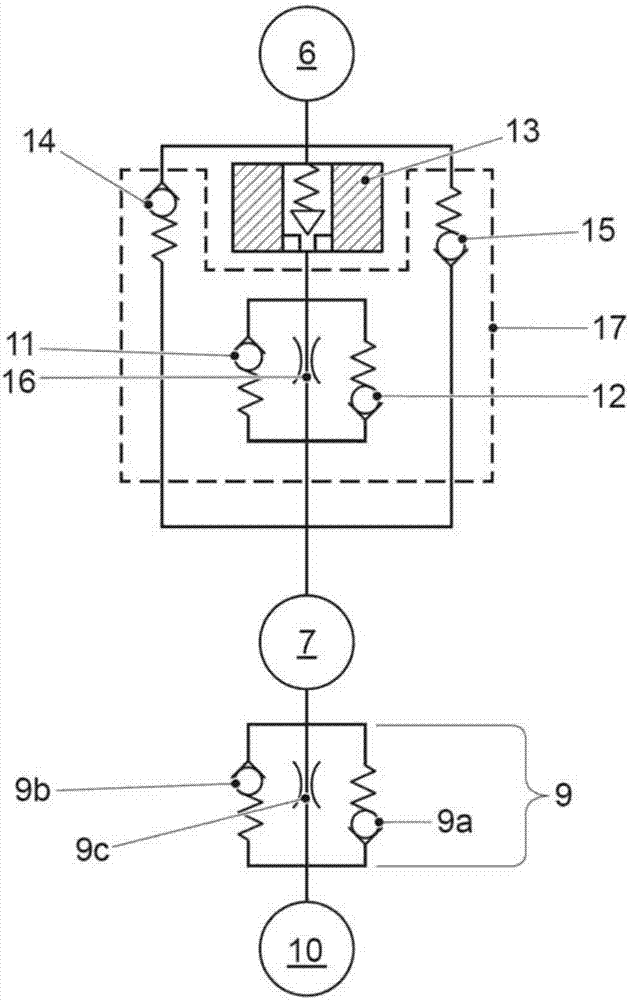 Valve piston arrangement for a vibration damper