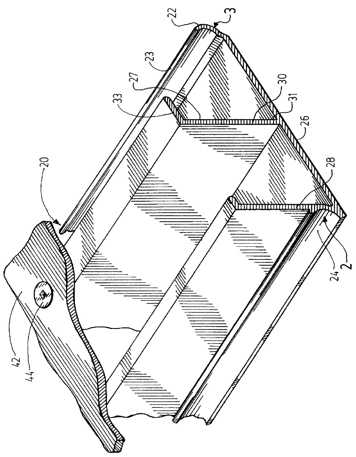 Extrusion-sections for boats