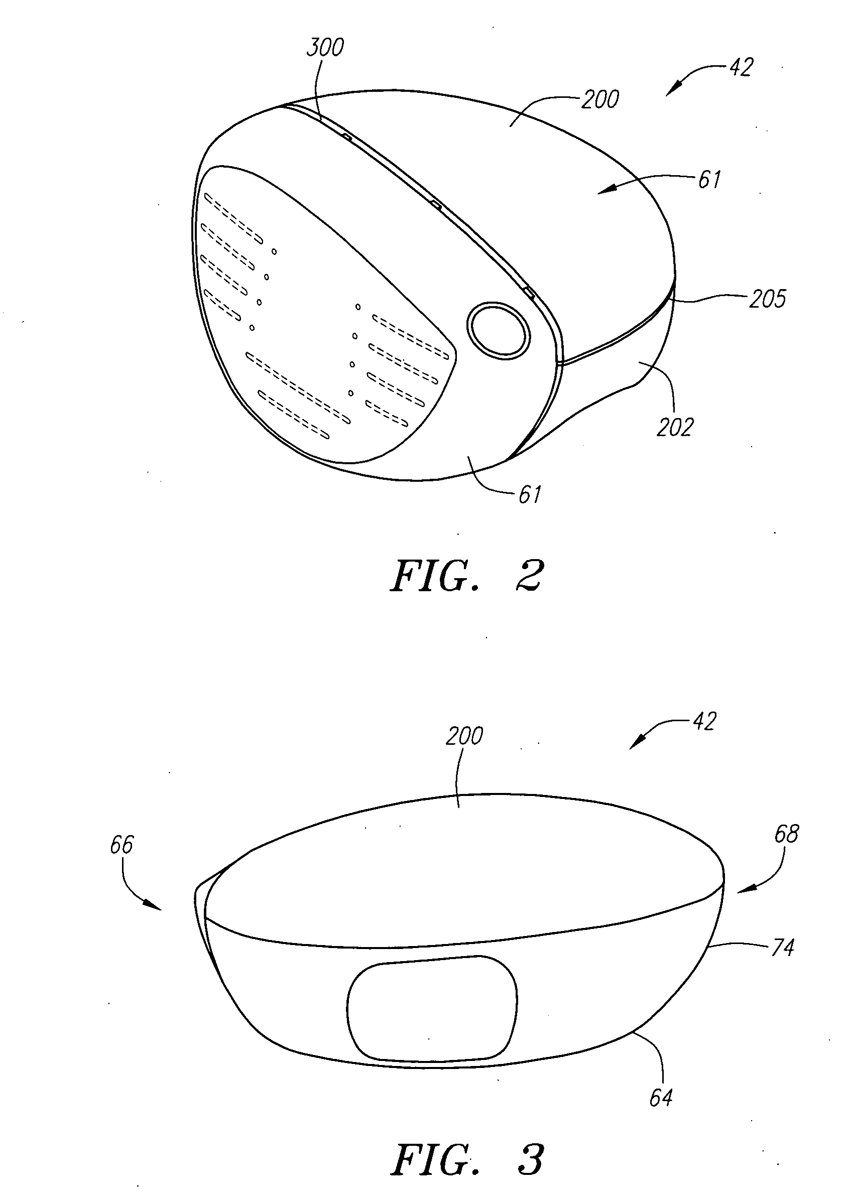 Golf club head with gasket