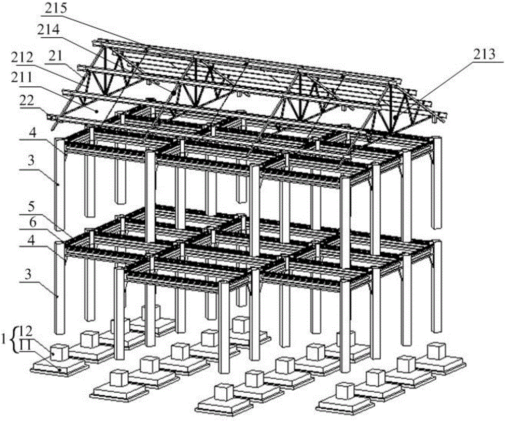 Assembly type main structure of building
