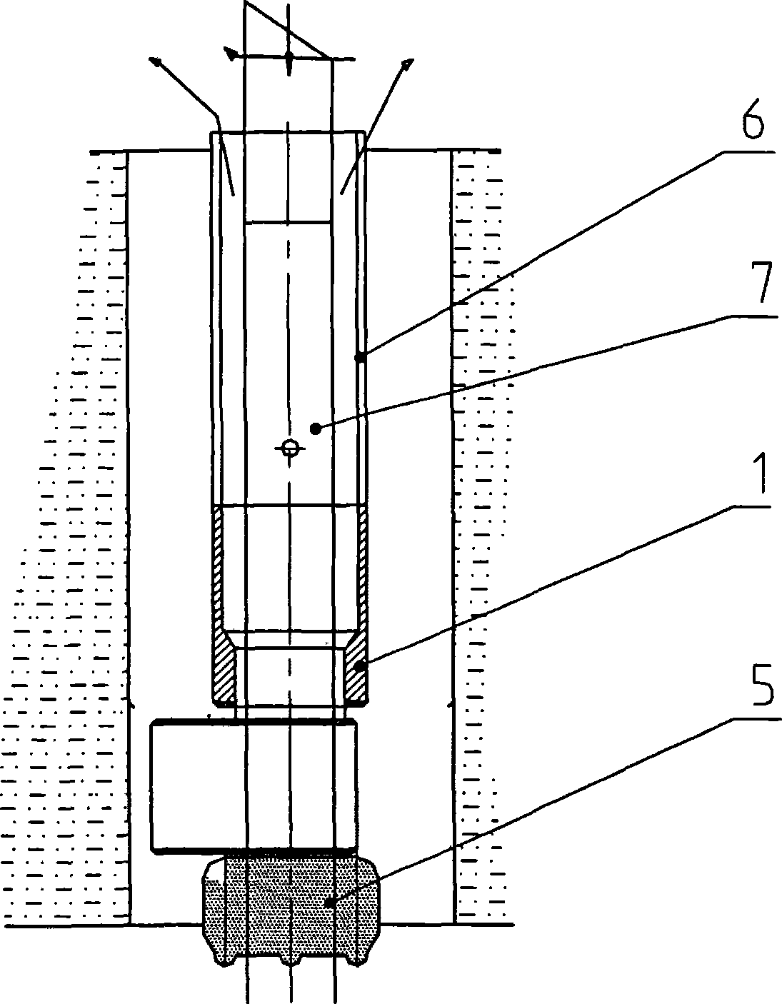 Self-advancing recyclable steel pipe pile and construction method