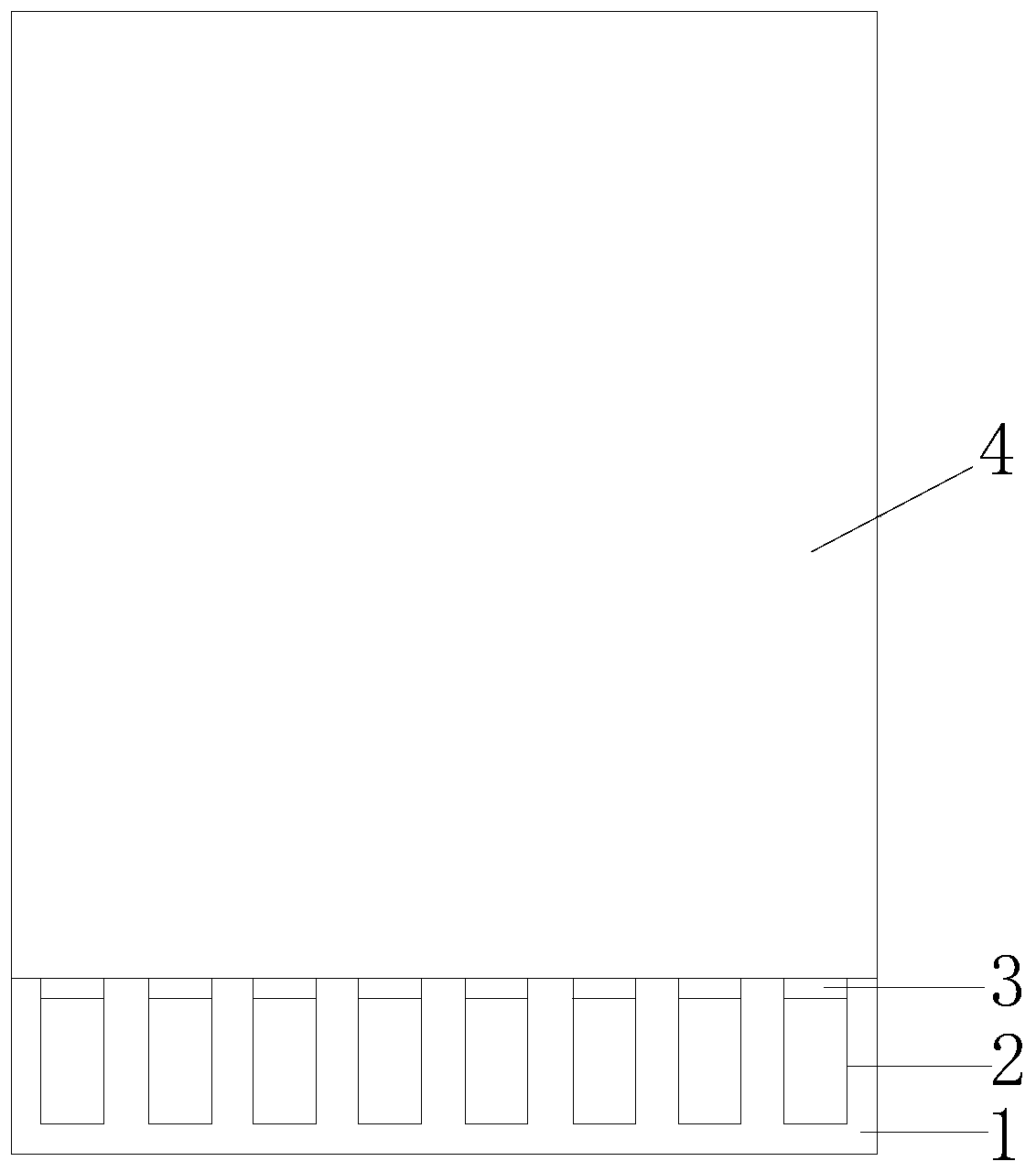 A leadless electroplating method based on finger joint pre-size