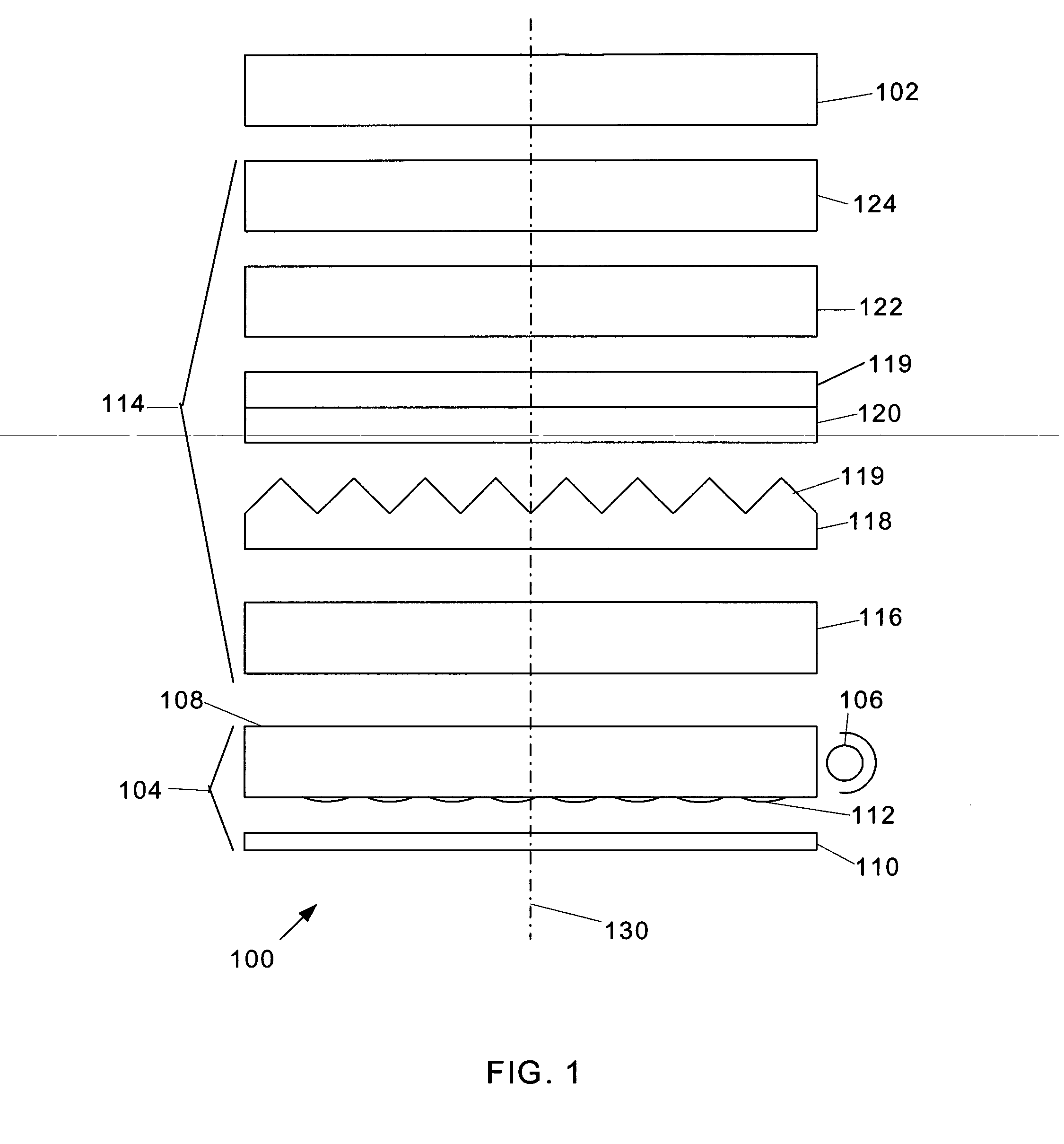 Adhesive stacking for multiple optical films