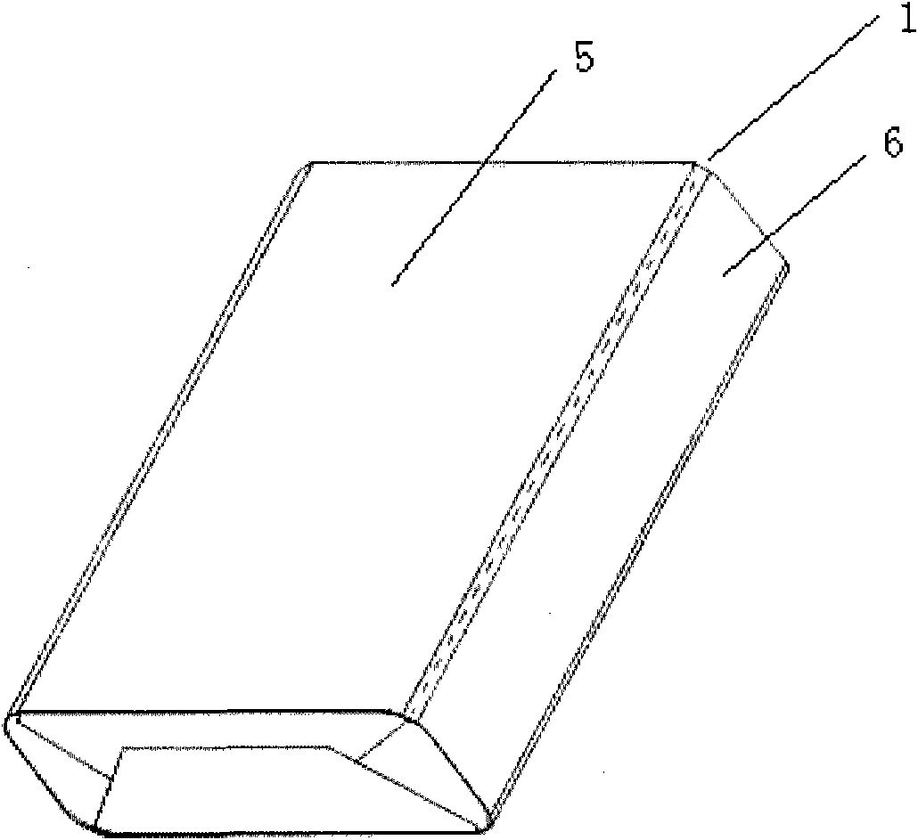Parchment paper cigarette packing box and manufacturing method thereof