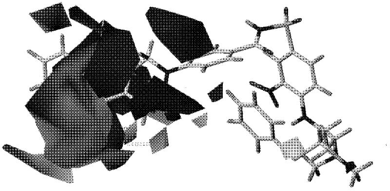 Construction method and application of three-dimensional quantitative structure-activity relationship model of bcl-2 protein inhibitor