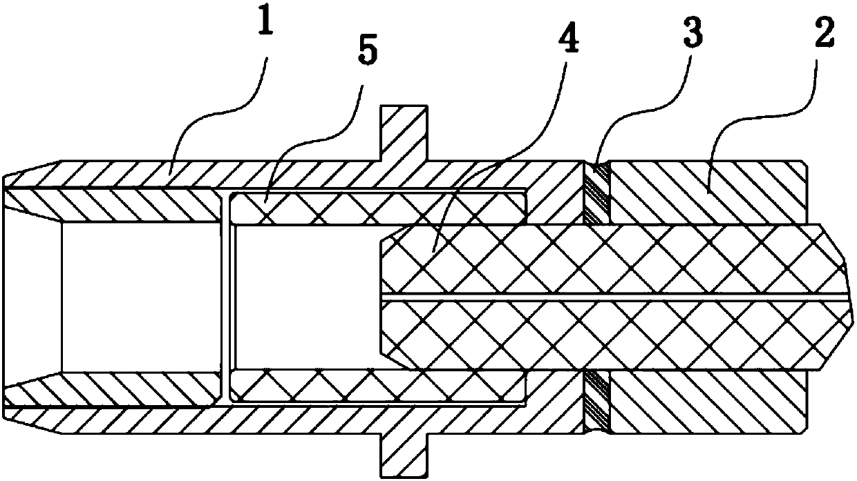 Optical fiber adapter structure