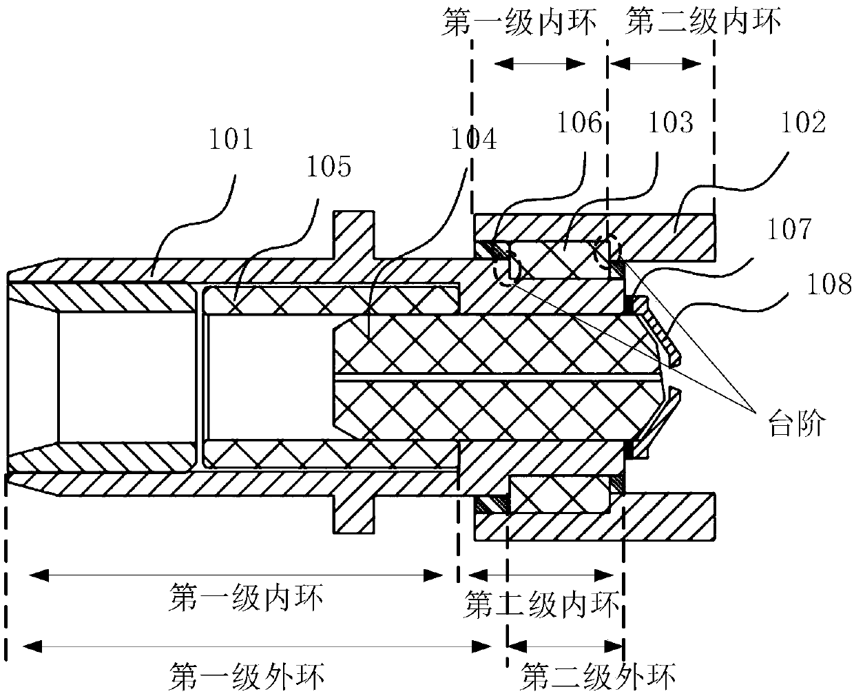 Optical fiber adapter structure