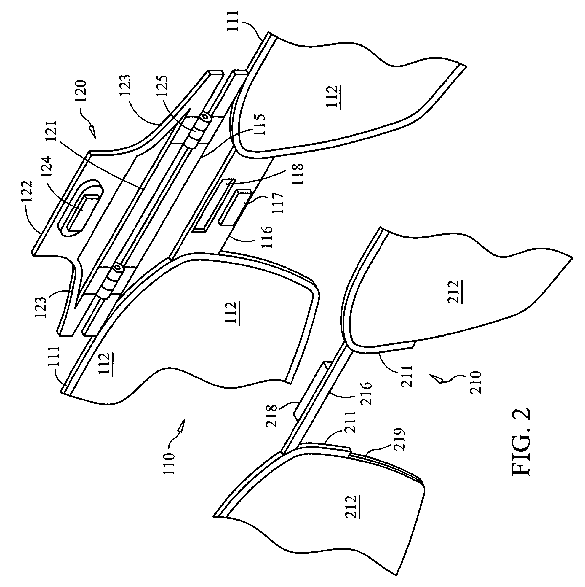 Eyeframe with interchangeable lenspieces held by a magnetic closure and interchangeable lens system