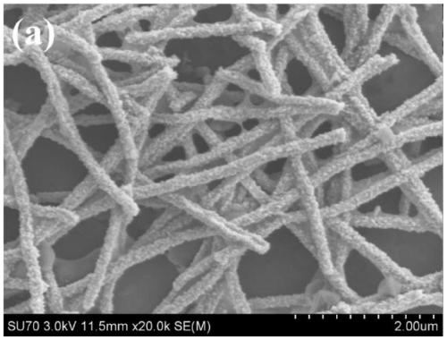 Preparation method of surface-dispersed nanometer bismuth molybdate composite photocatalytic material